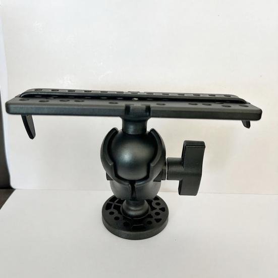 Kayak Fish Finder Mount Base Universal 360 Degrees Rotation Electronics Finder Holder Fish Finder Bracket Kayak Accessories