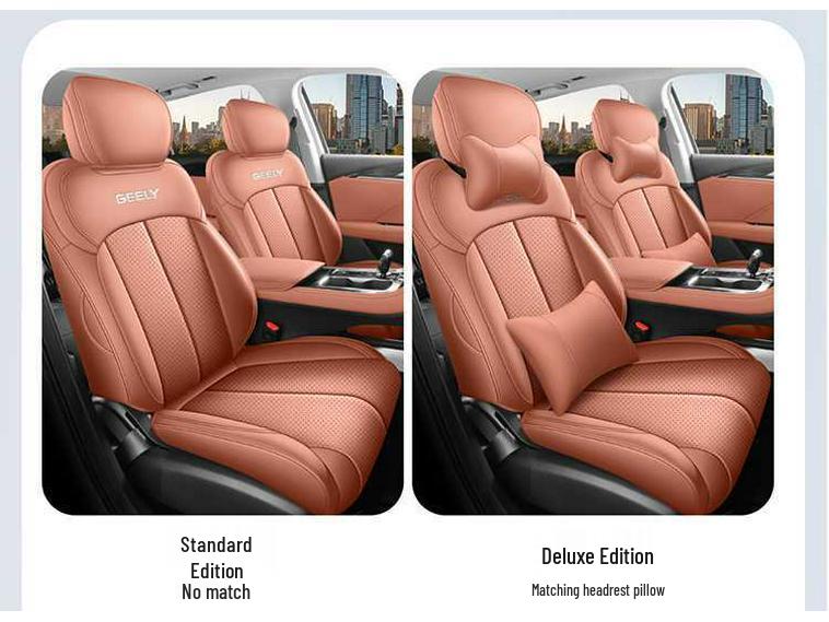 Premium Full Coverage Seat Covers for 2026 5th Gen Geely Emgrand, All-Season Car Seat Cushions
