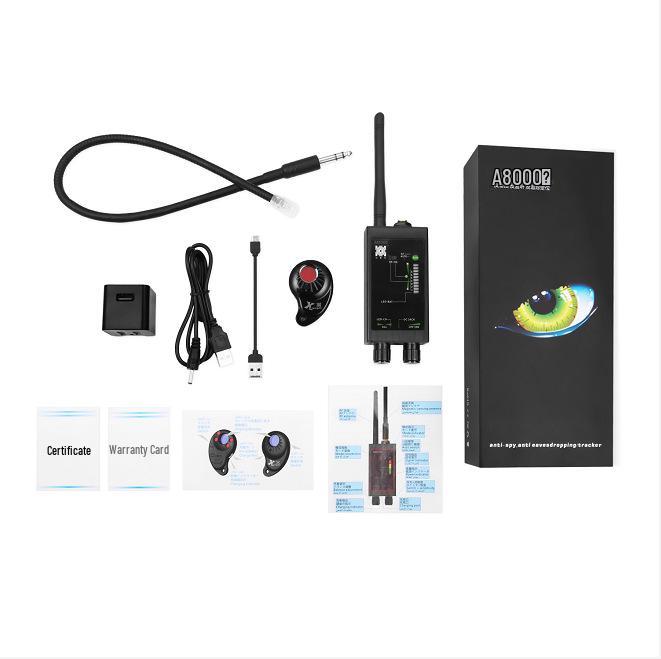 M8000 Wireless Anti-Peeping, Anti-Eavesdropping, Anti-Positioning Signal and Camera Detector.