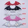 15Pcs Vampire Halloween Costume Fabric Demon Bat Wings Patch Leather Padded