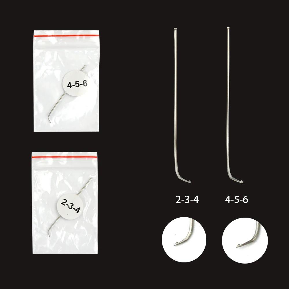 GERMAN NEEDLE for Making Lace Frontal Wig Accessories DIY Weaving Ventilating Needles
