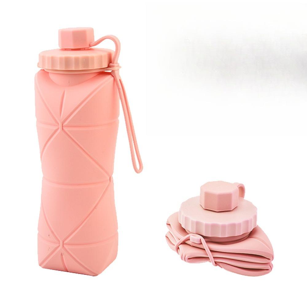 Silicone Folding Water Cup, Outdoor Portable and Extendable Water Cup