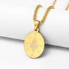 Tree Compass Pendant Necklace Simple Vintage Jewelry Necklace Gift for Women