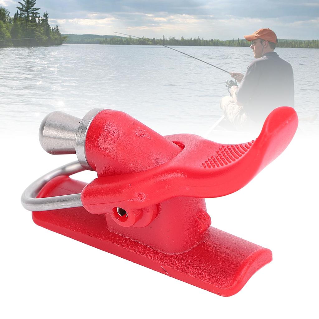 Brandungsangeln Auslösehilfe Nylon Edelstahl Sicherer Griff Meeresangeln Wurfauslöser Daumenknopf