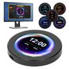 2.1inch Round LCD Display, 360 Rotation CPU Watercooler Screen, Real Time Temp Control, Stepless Dimming, 480x480 Resolution AIO LCD Screen for AIO Wa
