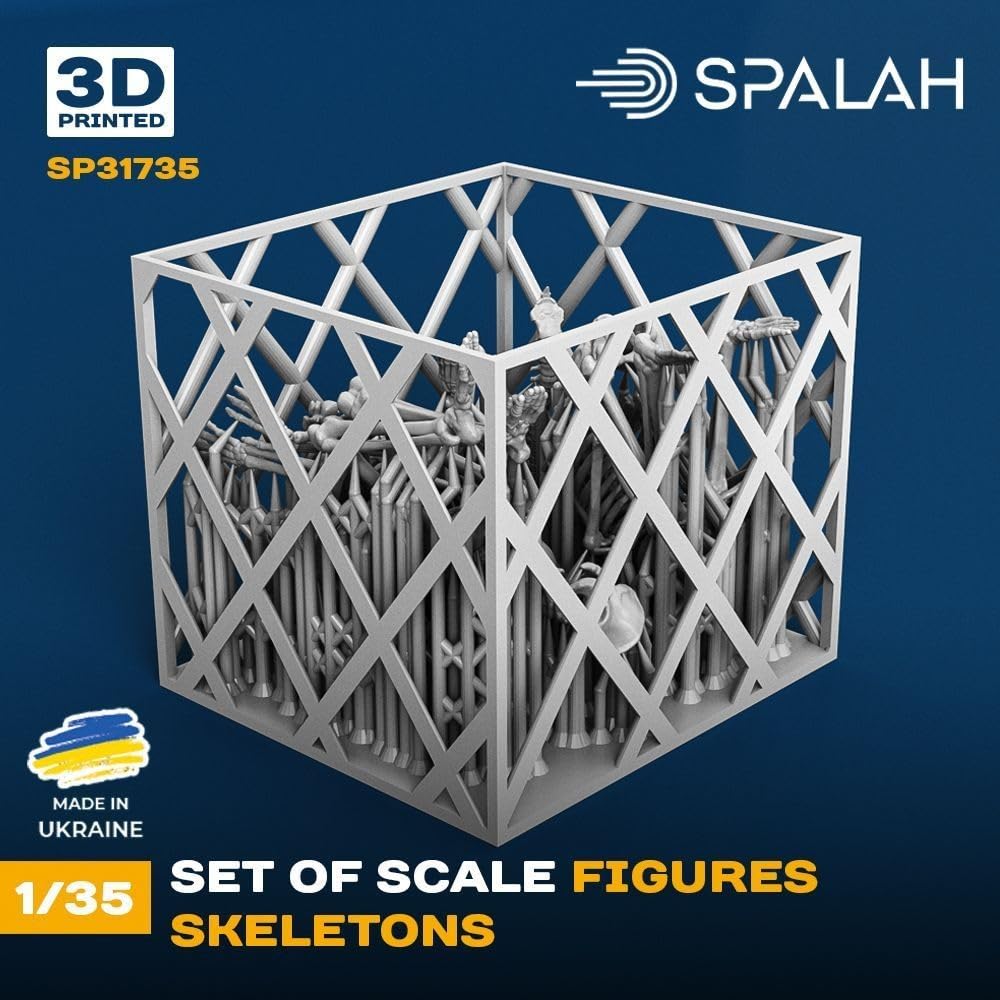 Spallach Skelett-Set 3D-Drucker-Kit SPU31735 1/35