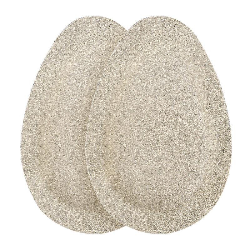 Leather Latex Heel Pad Sandals High Heels Soft Anti-wear Shock Absorbing Rear Pad Sweat Absorbing Breathable Self-adhesive Heel Sticker