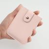 Pu Leather Credit Card Holder Bag 5Pcs Slots Men/Women Wallet Bank Leather Wallets With Money Clip Designer Cardholder