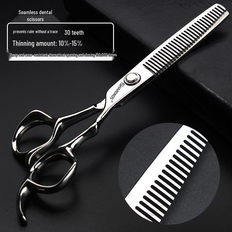 Hairdressing Scissors & Shears: 6.5, 7, 7.5, 8, 9-inch Straight & Notch Tooth Options for Hairdressers & Barbers