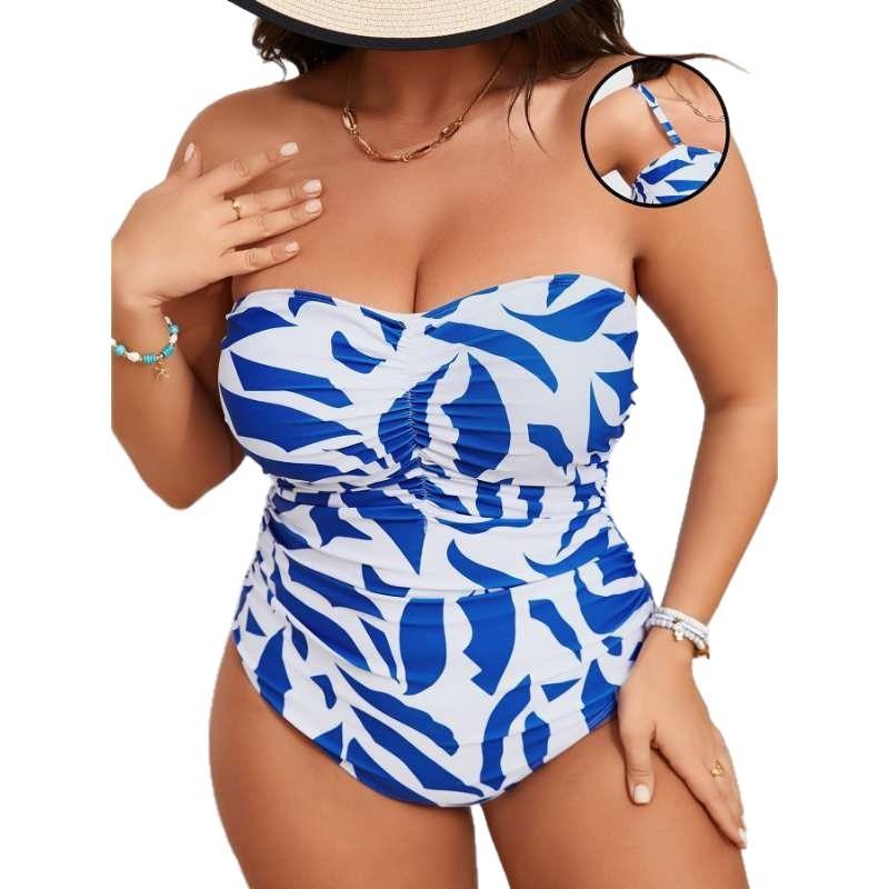 Büyük Beden Kadın Yüksek Bel Bikini Mayo Takımları, Kadın Mayo & Giyim