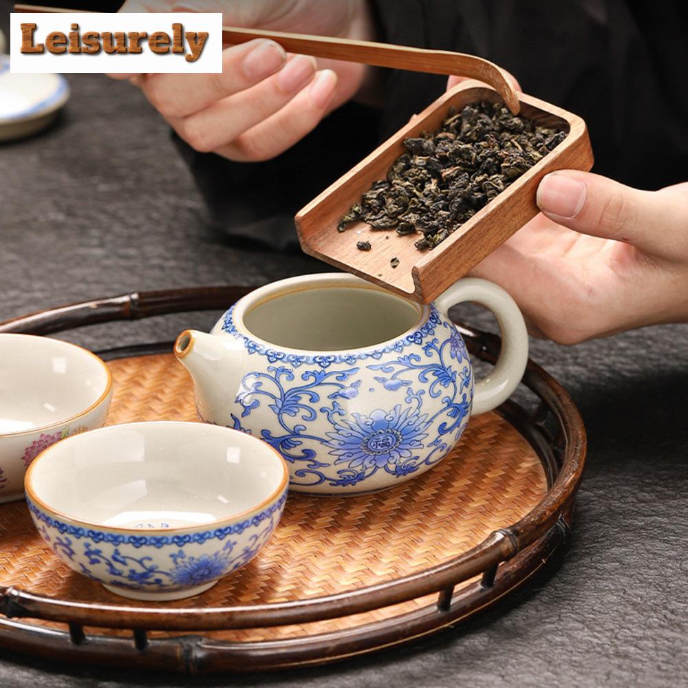 60ml Retro Ru Kiln Ceramic Tea Cup Open Cicada Ceramic Master Cup Puer Tea Bowl Meditation Cup Chazhan Kung Fu Tea Drinkware