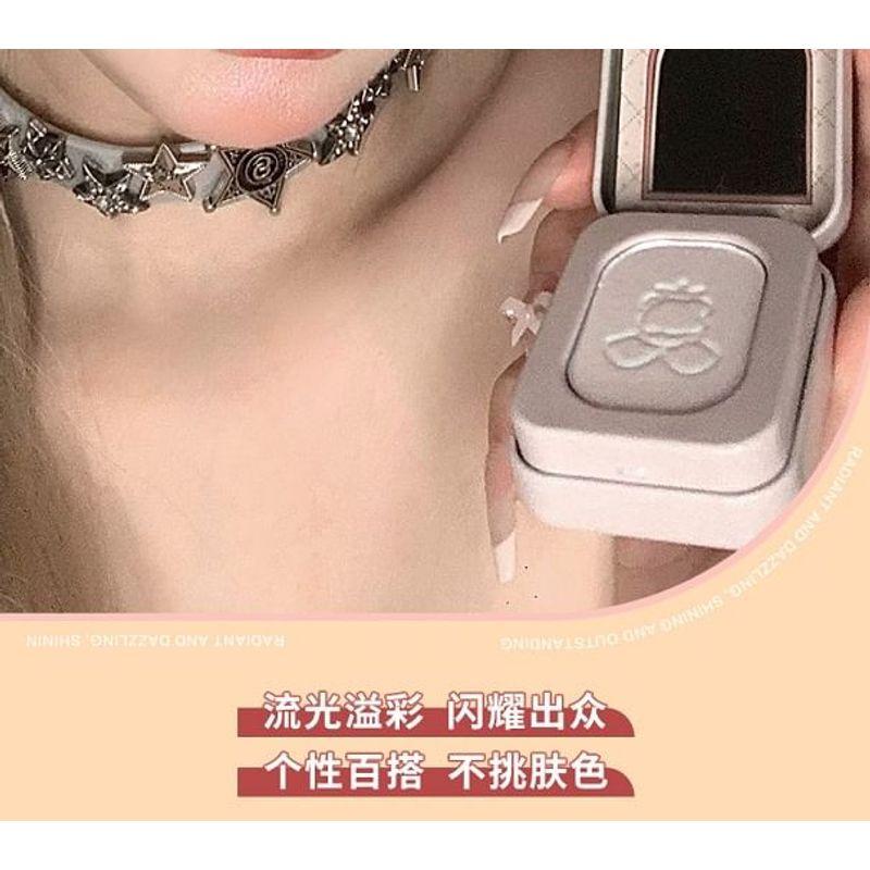 YIGU DIGU - Retro Metal Box Bling Highlighter - 6 Colours