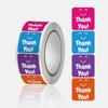 Custom Logo Stamp Stickers Cute Thank You Square Decoration X091