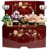 Hina Hina Prince Storage Storage Red Painted Storage Drawer Width 60 X Depth 40 X Height 55cm Doll, Doll, Decoration, Decoration, Box, Type, S2-20108Z