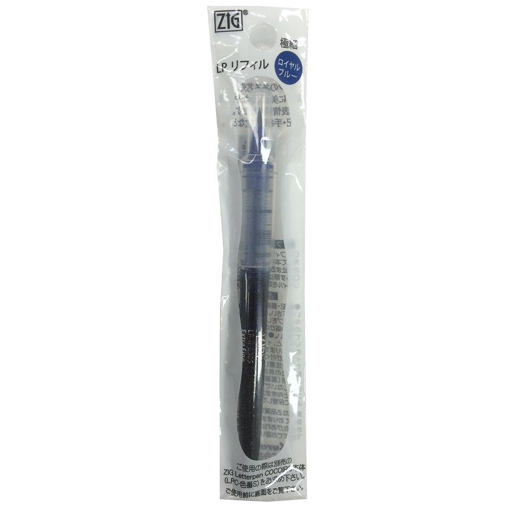 Kuretake ZIG LP Extra Royal Refill, Fine, Blue, LP-R-030S