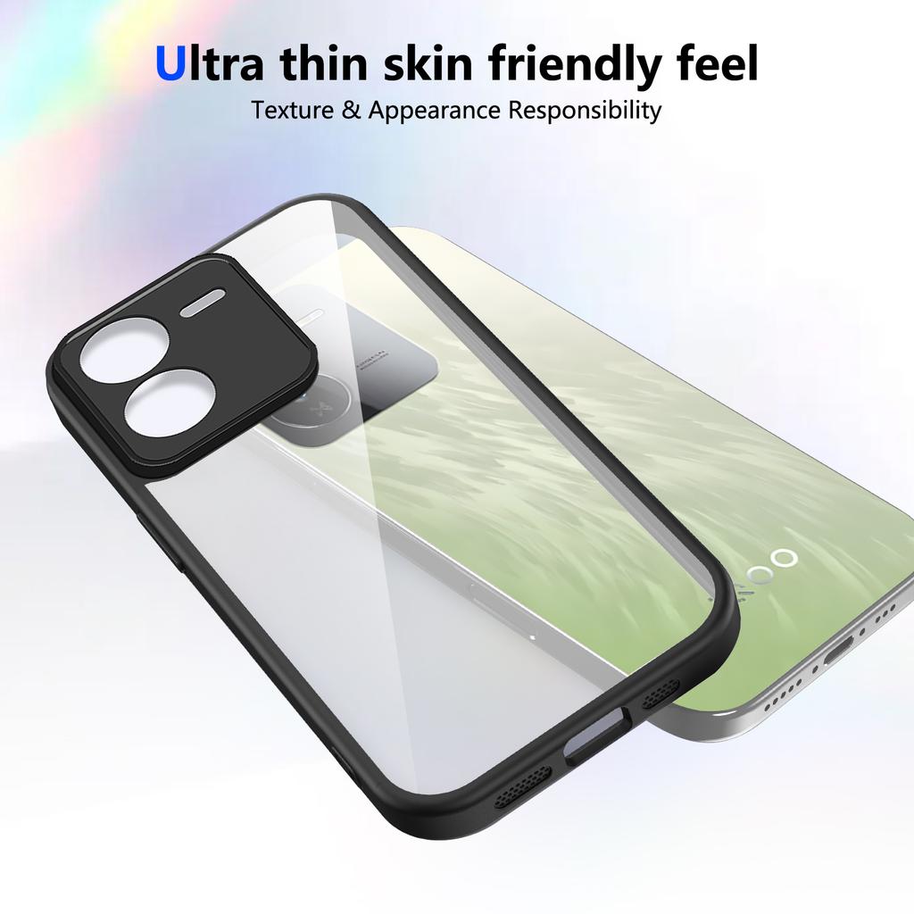 For Vivo IQOO Z9x Case vivo iqoo z9x Phone Case Vivo IQOO Z9x Cover Air Cushion Silicon Bumper Clear Matte Back Cover Hard
