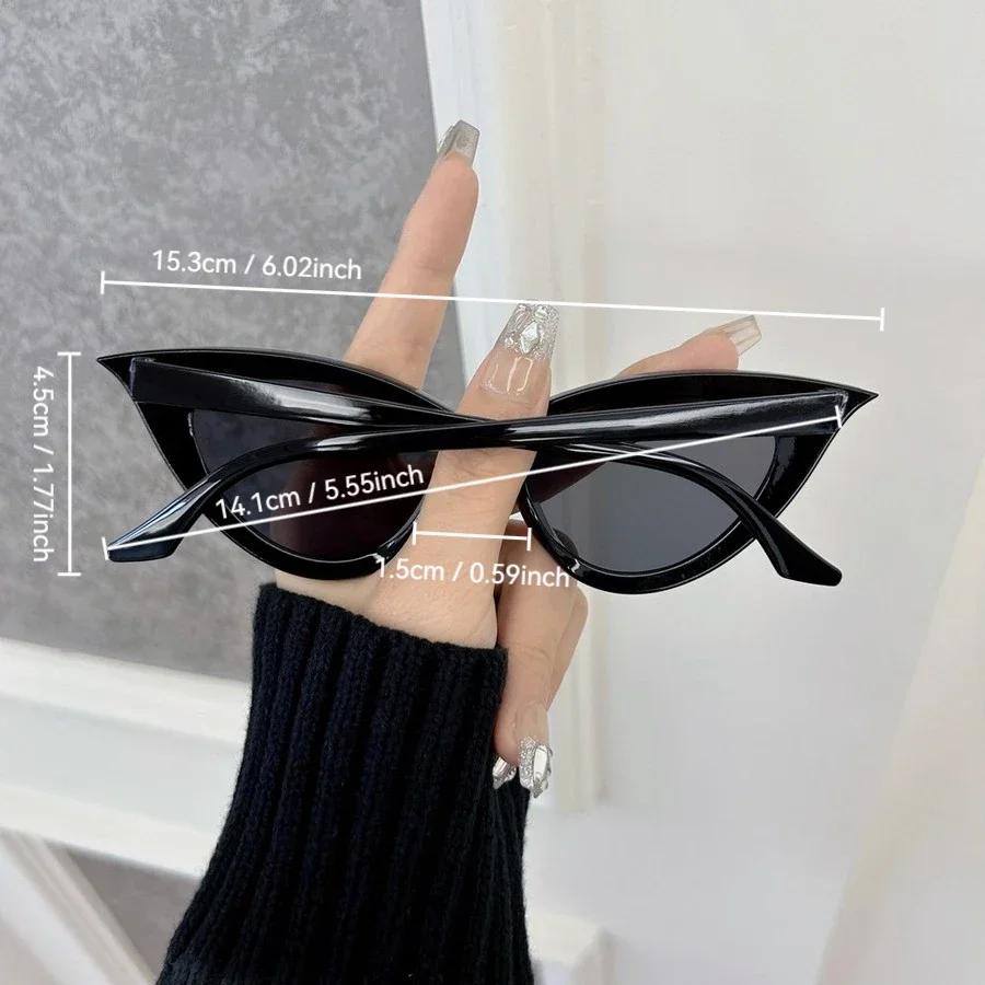 Retro Cat Eye Designer Sunglasses Women Men Black Frame Vintage Sun Glasses Female Male Brand Fashion