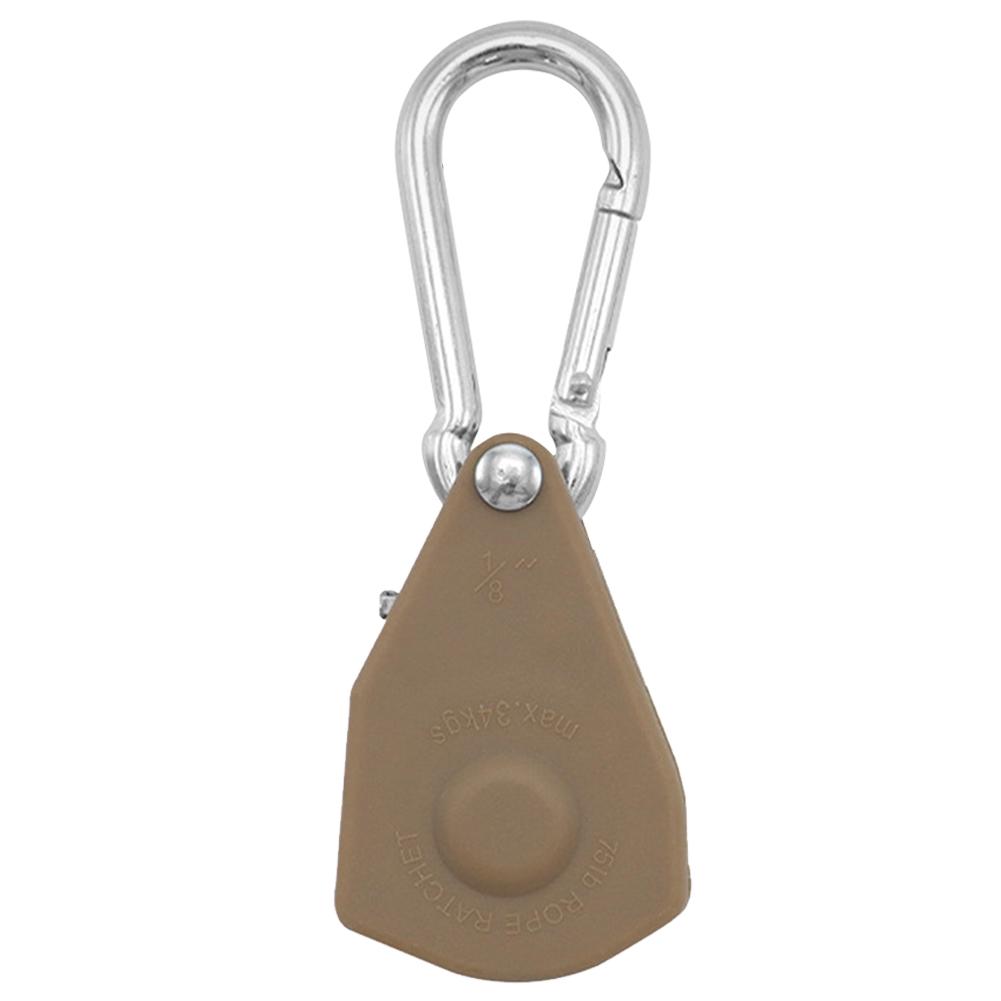 1-10pcs Rope Buckle Tightener Heavy Duty Pulley Ratchet Hanger Adjustable Cord Adjuster Fastener Windproof for Awning Canopy
