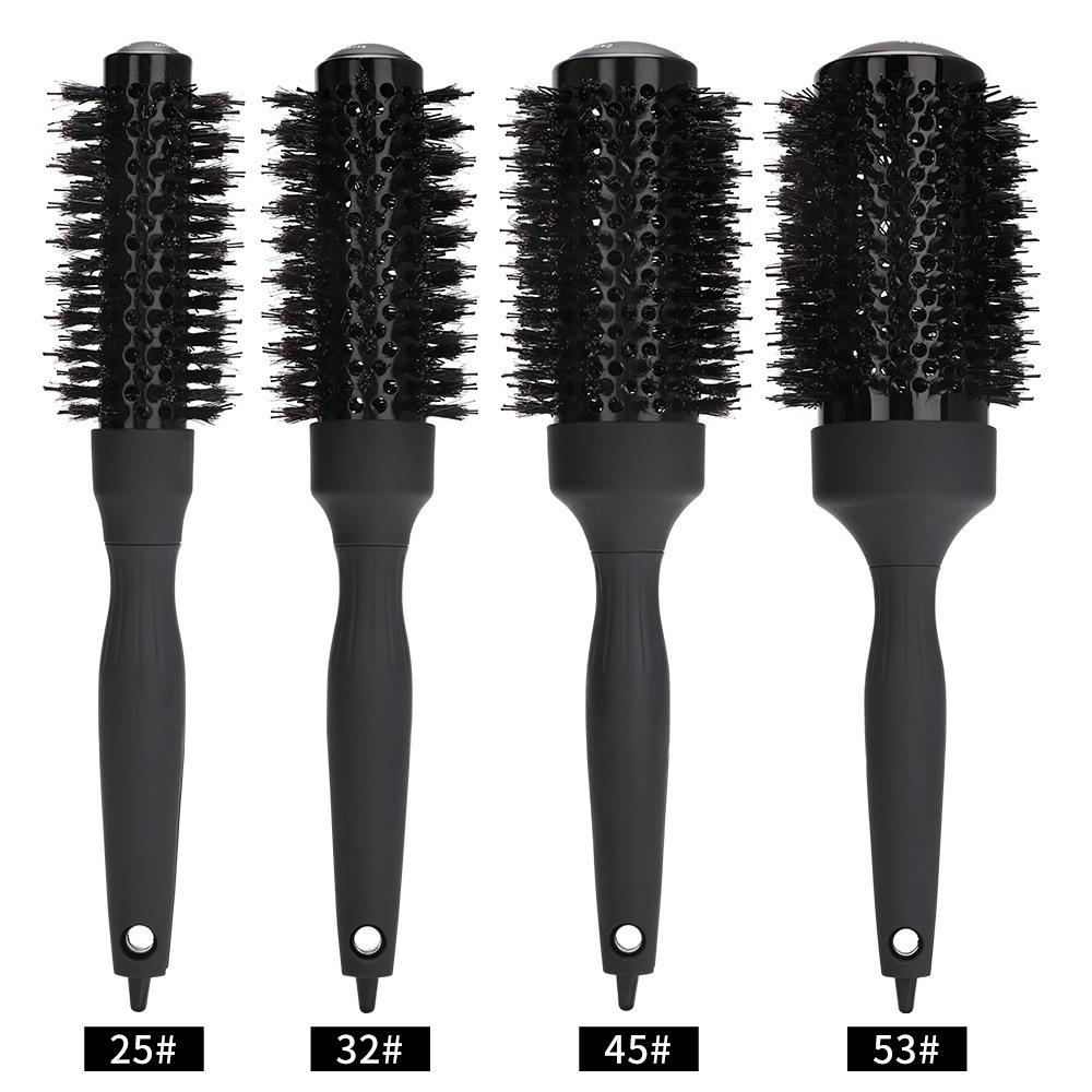 

Керамическая щетка для укладки волос с нейлоновой щетиной - Термостойкая щетка для завивки Size 25