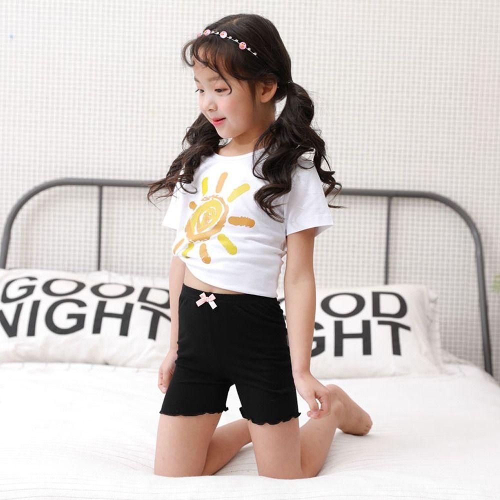 Breathable Girls Dance Safety Pants Cotton Children Summer Underwear Cute Kids Short Pants