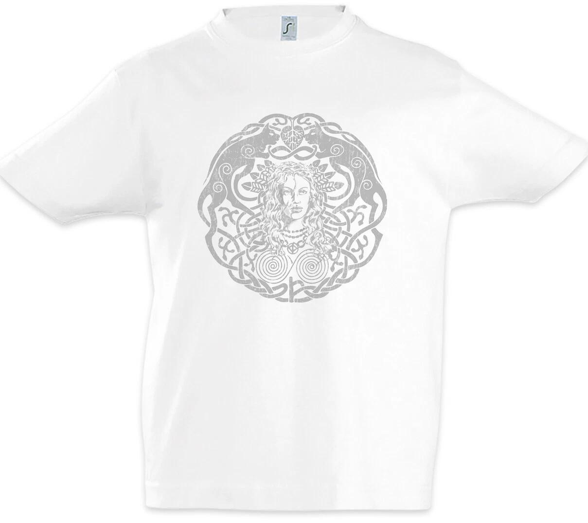 Freyja Kids Boys kids boys T-Shirt Freya Valhalla Odin Odhin Vikings Vikings Goddess 150