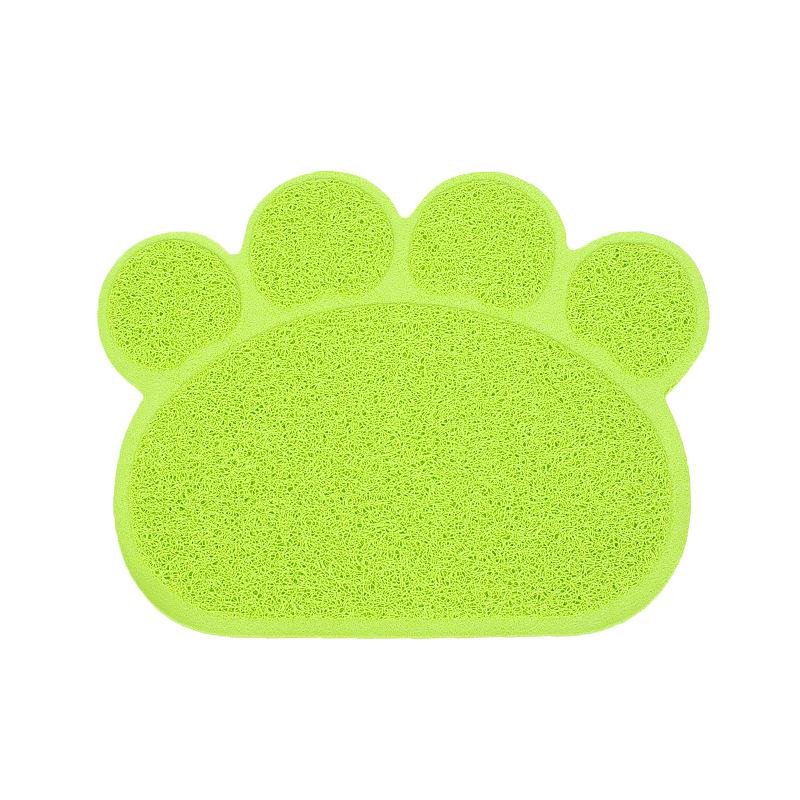 Pet Meal Mat Non-Slip Footprints Cat Litter Mat Cat Mats Cats Mats Pvc Cat Toilet Mats Pet Supplies ADM