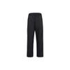 Nike Solid Color Logo Print Button-Up Elastic Casual Pants Men Bottoms Black DQ6097-010