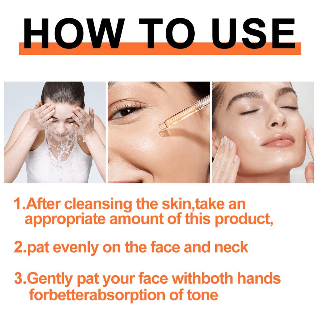 1PC Vitamin C Serum, Hydrating And Moisturizing, Brightening The Face Complexion, Control Oil, Fade