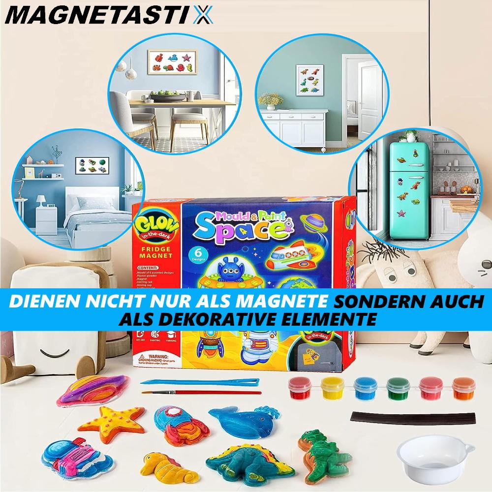 MAGNETASTIX Magnetschilder Kühlschrankmagnete Pinnwand Tiere selber machen DIY