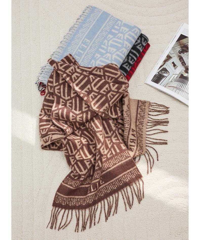 ELLE 100% Wool Scarf for Women