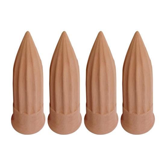 Terracotta Self Watering Spikes Vacation Plant Watering Stakes Slow Release Watering Spikes Compatible with Wine Bottles for Indoor Outdoor Plants