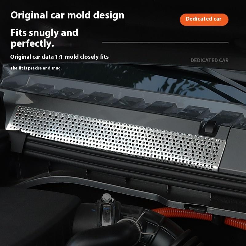 PO7 For BYD Formula Leopard 5 Denza B5 Hood Bug Screen Anti-Clogging Protective Cover Exterior Modification Accessories
