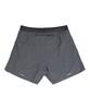 Leijibi Sprinter Reflective Shorts 5-Inch 2-In-1 Running Shorts W Charcoal