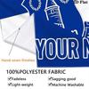 Custom Name Everton FC Wall Tapestry Aesthetic Wall Hanging Printed Fabric Blanket Decorative Tapestries for Bedroom Living Room Home Decor