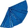 60/90/120cm Sequins Christmas Tree Skirts Glitter Xmas Tree Foot Cover  Shopping Mall
