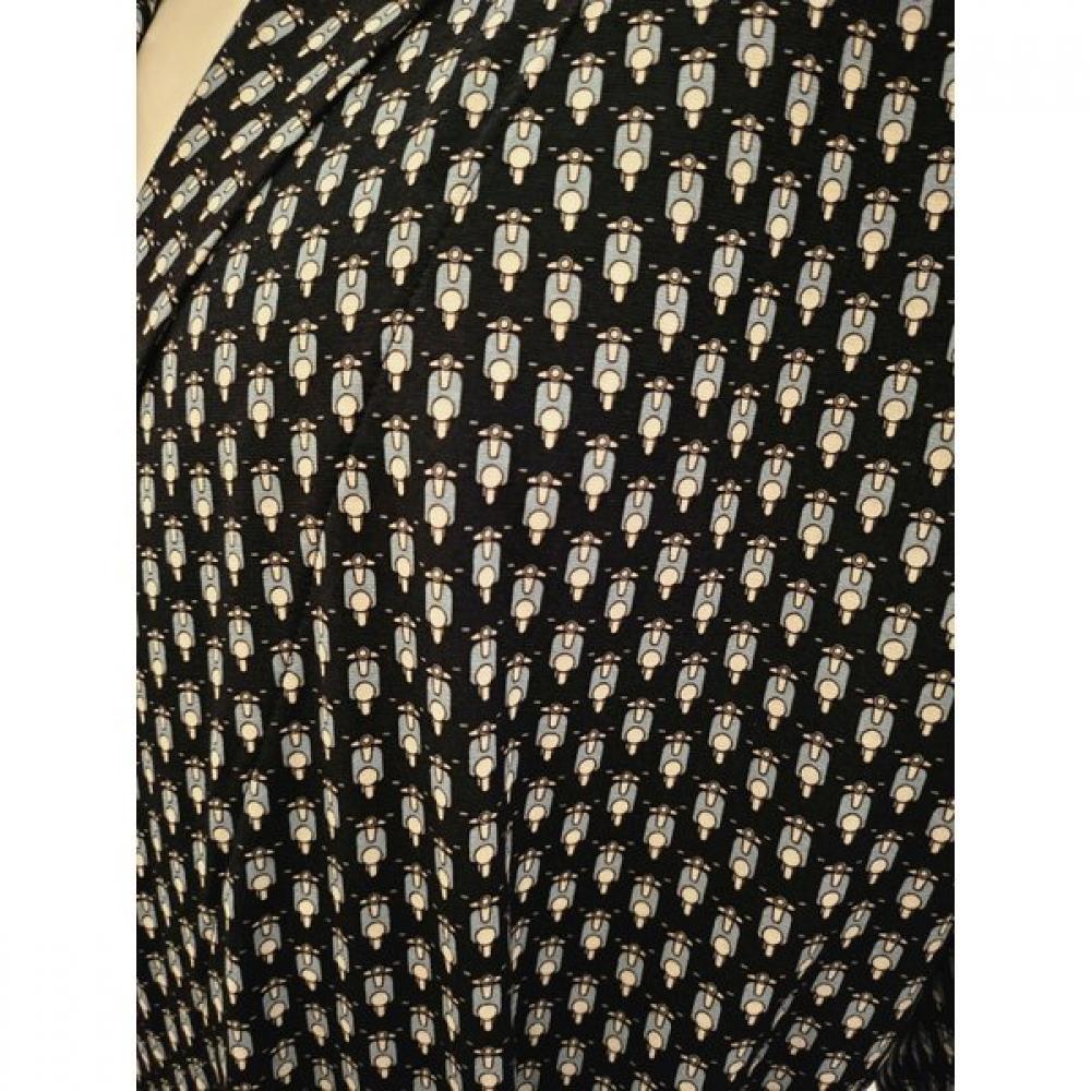 Navy Scooter Pattern Men Robe Gown  Gmp2018r 