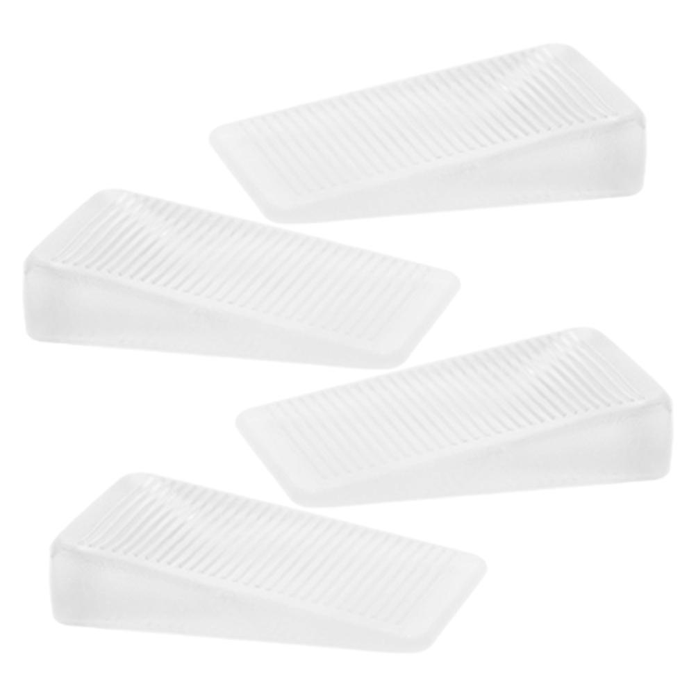 4 Stück Möbelnivellierer Tischkeile Toilettenkeile Heimwerker DIY-Bedarf Keile und Keile zum Nivellieren
