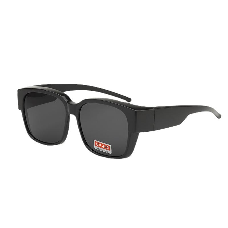 

Модные солнцезащитные очки, очки для близорукости, очки по рецепту, портативные мужские и женские винтажные очки для рыбалки и вождения чёрный