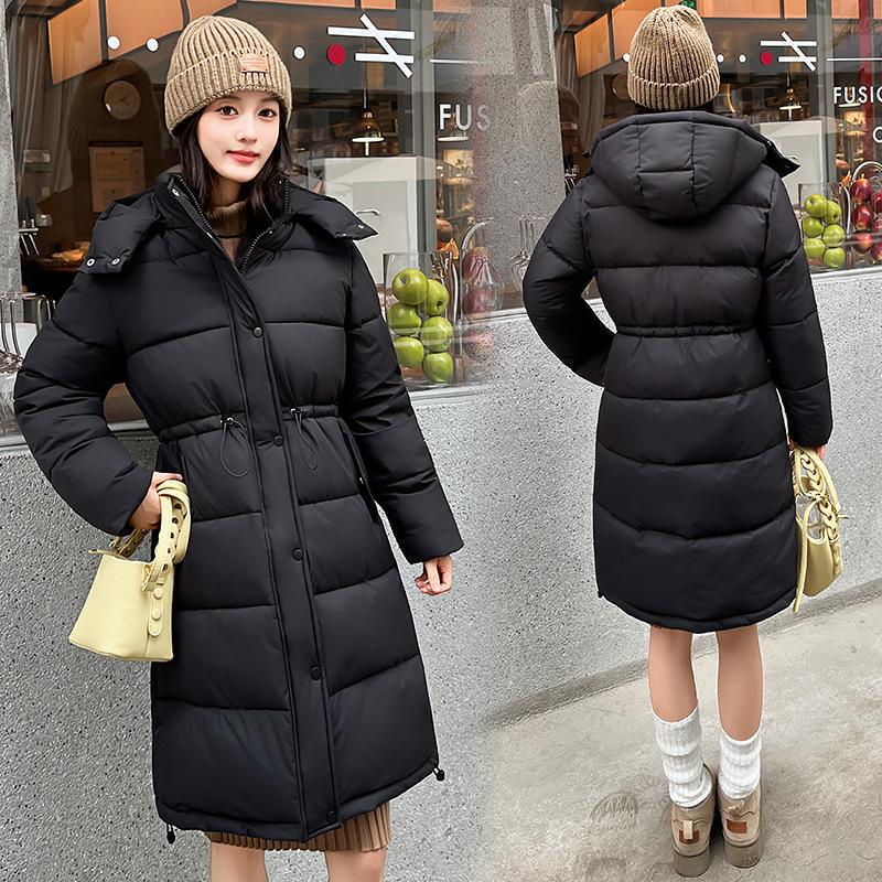Winter hat removable new down cotton cotton jacket small fashion waist warm thickened coat