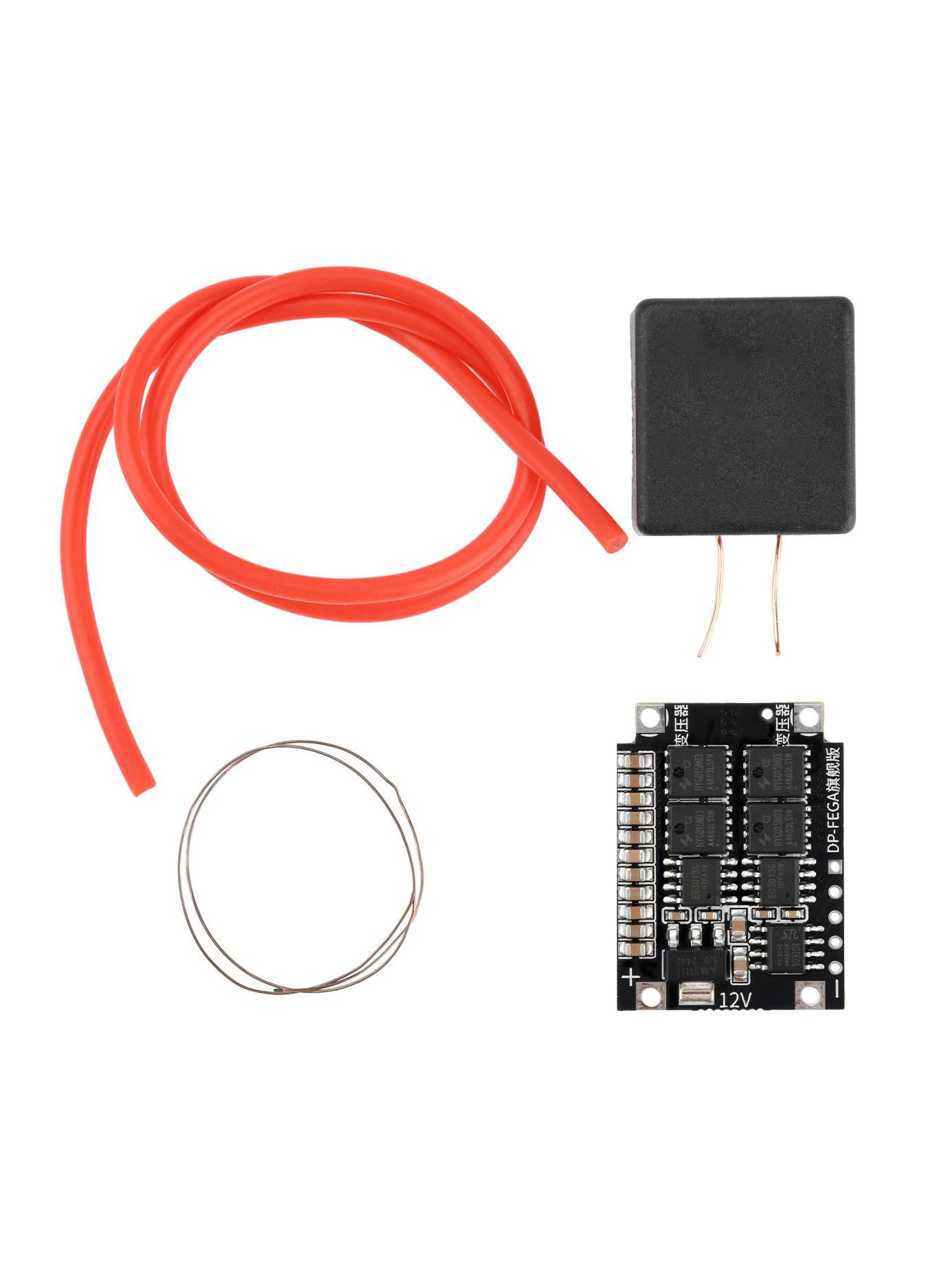 

DC 4-12V to AC 15KV-20KV High Frequency AC High Voltage Generator Inverter Boost Step Up Arc High Voltage Module DIY Kit