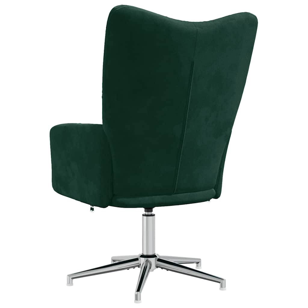 Relax Armchair Dark Green Velvet