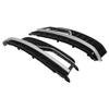 2pcs Front Bumper Lower Grille 8T0 807 681 M P Black Chromeplate Fit for S5 2013 2016