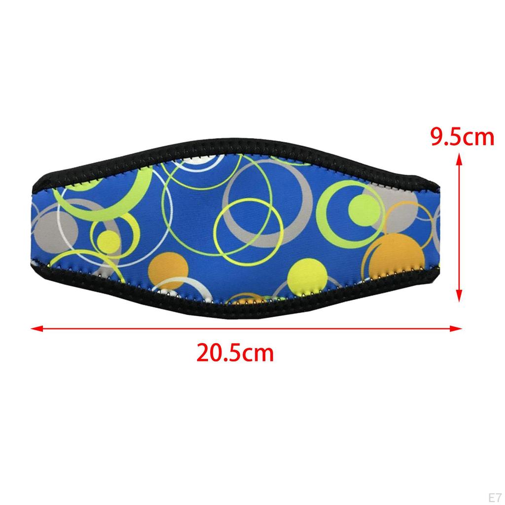 Dive Mask Strap, Cover for Diving Decorative Non Slip Snorkeling Gear Eyeglasses Strap