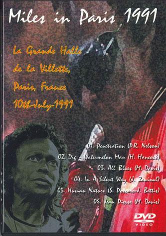 

DVD MILES DAVIS - Miles In Paris 1991 FSVD269 FOOTSTOMP Unknown Music Video Used