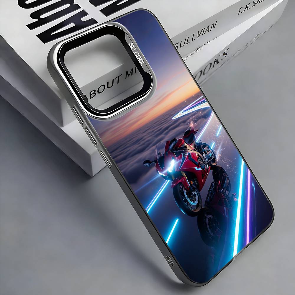 M-Motorcycles H-1000-rr Colorful Silver Back Phone Case For IPhone 17 16 15 14 13 12 11 Plus Pro Max Plus iPhone16promax