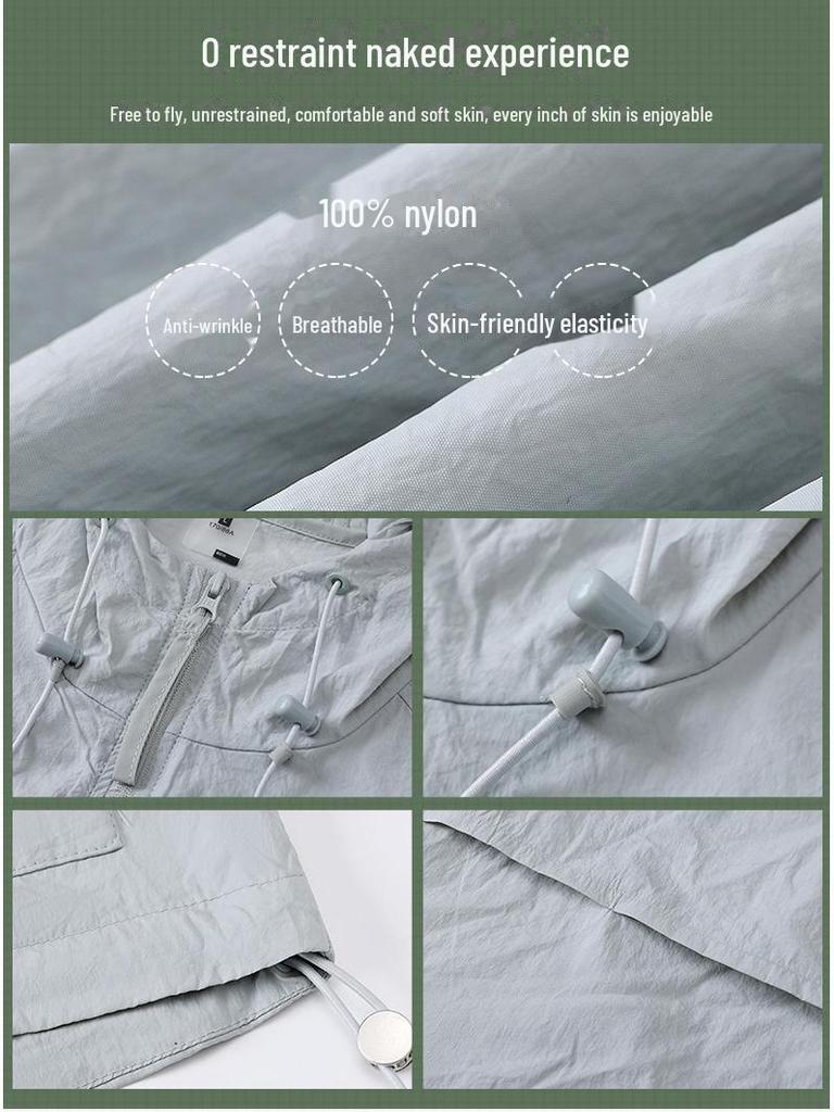 2025 Damen- und Herren UPF50+ Sonnenschutz Schnelltrocknende Radbekleidung - Atmungsaktives, dünnes, UV-schützendes Design.