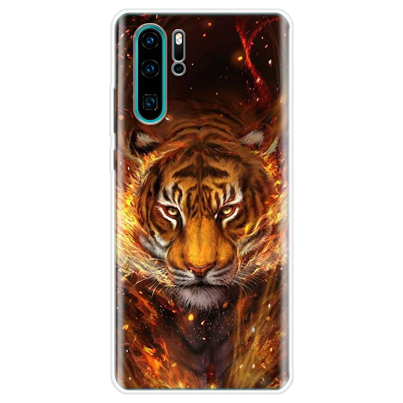 Wilder Tiger Tier Abdeckung Telefon Fall Für Huawei Y5 Y6 Y7 Y9S P Smart Z 2019 Honor 10 Lite 9 20 9X 8S 8X 8A Pro 7A 7X Coque