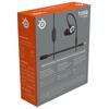 SteelSeries Fones de ouvido para jogos com microfone removível, cancelamento de ruído Tusq, compatível com smartphones PCPSSwitch, pendurado na orelha, preto, pode ser trocado