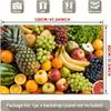 2D Tropical Fruit Mix Backdrop Food & Kitchen Photoshoot Background