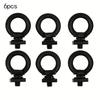 6pcs M8 Stainless Steel Roof Rack Slot Bolts - Heavy Duty Hex T-Slot Bolts with Locking Mechanism for Car Roof Rack Systems